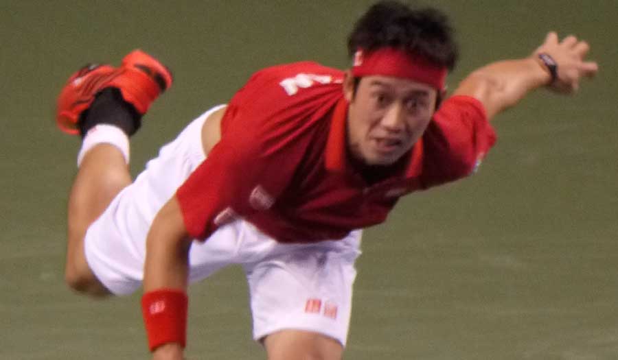 攻め続ける錦織選手！