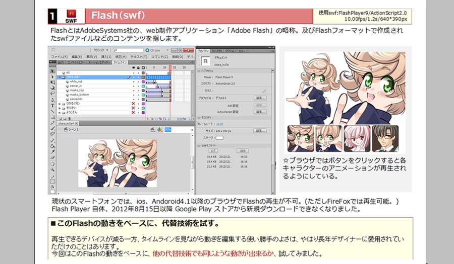 元Flaファイルはこんな感じ☆